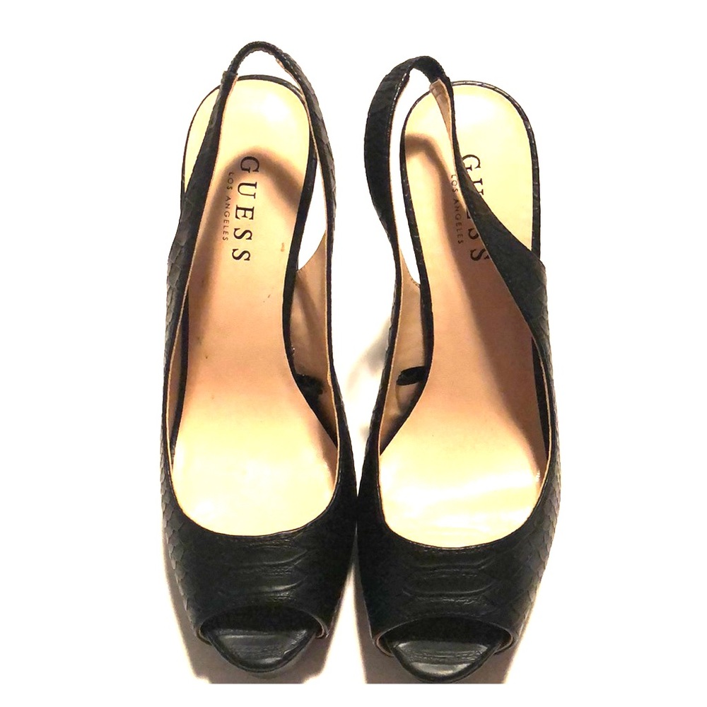 Brand new Guess peep toe pumps